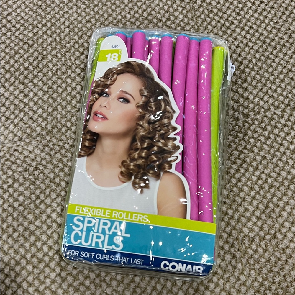 Conair Flexible Rollers for Spiral Curls